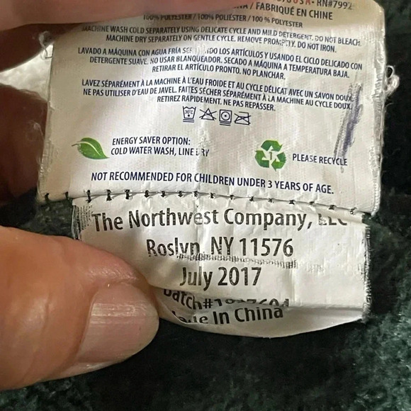 New York Jets Micro Raschel Super Plush Throw Blanket 41х58” - Picture 4 of 4